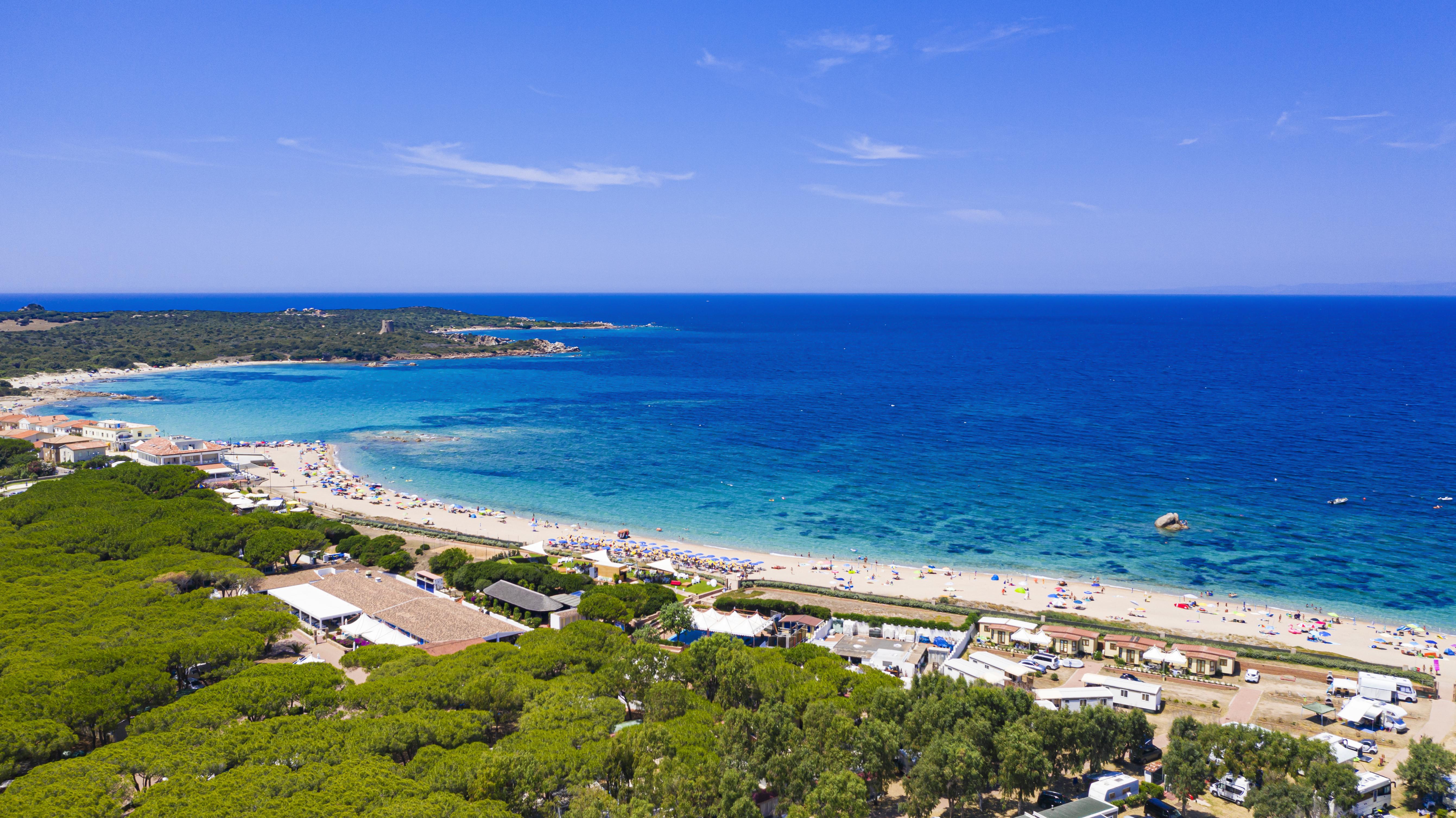 Camping Village Baia Blu La Tortuga Aglientu Buitenkant foto